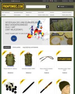 Realizacja strony internetowej dla Frontowiec - ibe.pl