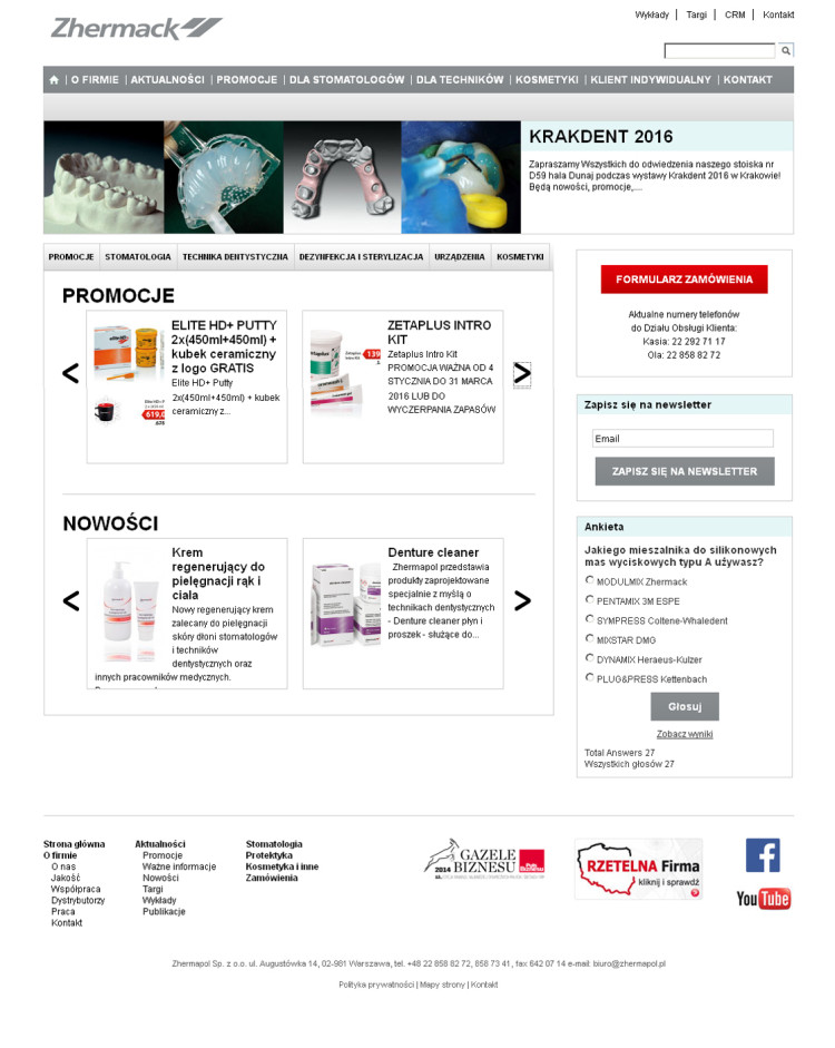 Zhermack – Nowoczesna stomatologia